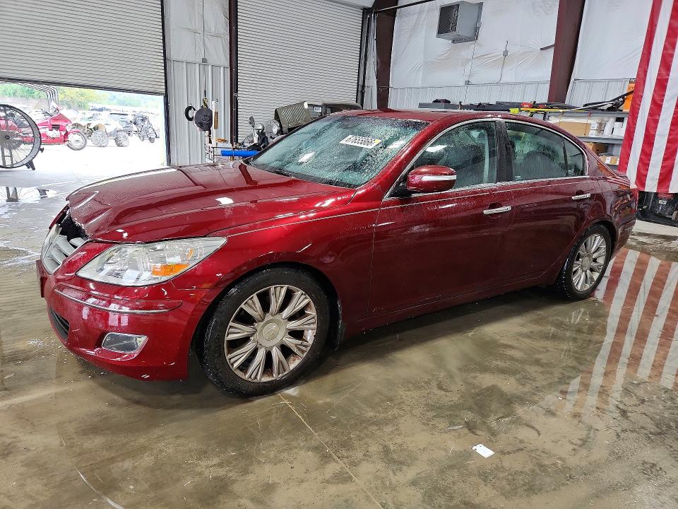 2009 Hyundai Genesis მანქანა იყიდება აუქციონზე, vin: KMHGC46EX9U025232, აუქციონის ნომერი: 67655866