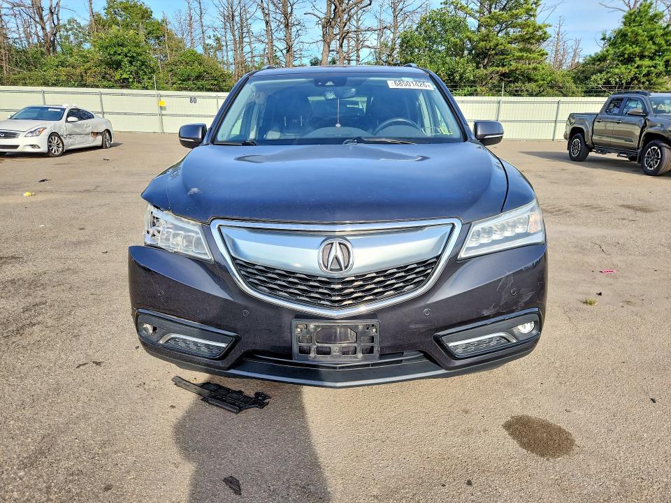 2016 Acura Mdx მანქანა იყიდება აუქციონზე, vin: 5FRYD4H96GB052115, აუქციონის ნომერი: 68501426