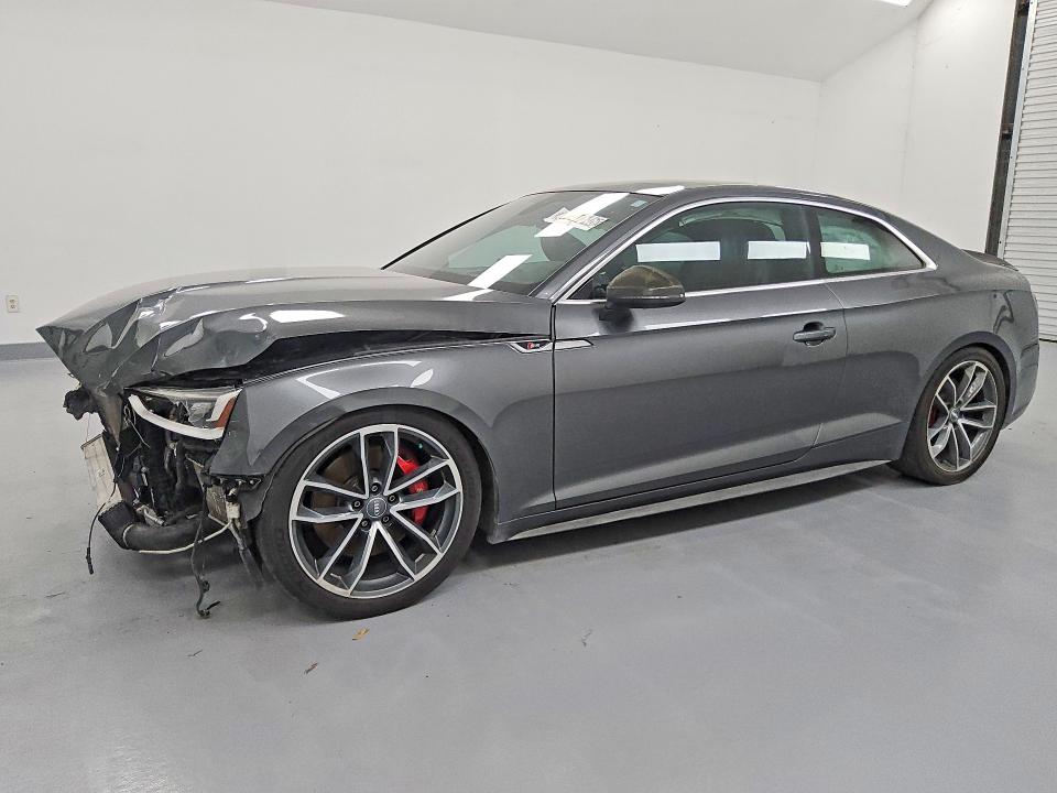 2018 Audi S5 მანქანა იყიდება აუქციონზე, vin: WAUR4AF54JA031894, აუქციონის ნომერი: 67327546