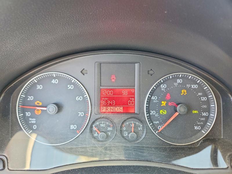 2009 Volkswagen Jetta მანქანა იყიდება აუქციონზე, vin: 3VWJZ71K69M126261, აუქციონის ნომერი: 70316776