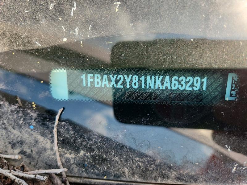 Продаж на аукціоні авто 2022 Ford Transit, vin: 1FBAX2Y81NKA63291, номер лоту: 67396316