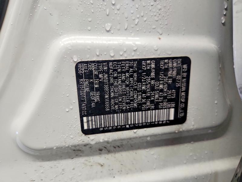 70877476 :رقم المزاد ، JN8BT3BB7SW166858 vin ، 2025 Nissan Rogue مزاد بيع
