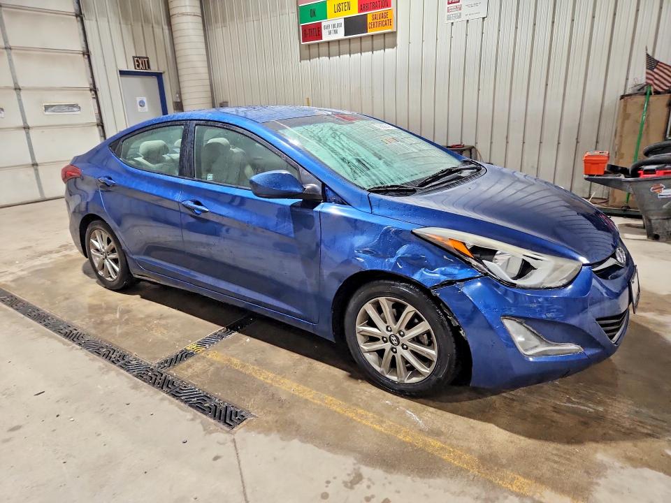 70668946 :رقم المزاد ، KMHDH4AE3FU251524 vin ، 2015 Hyundai Elantra مزاد بيع