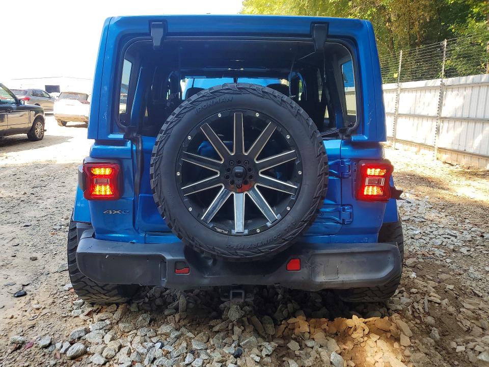 2021 Jeep Wrangler Unlimited მანქანა იყიდება აუქციონზე, vin: 1C4JJXP67MW802973, აუქციონის ნომერი: 66608596