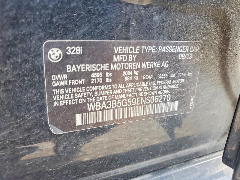 Aukcja sprzedaży 2014 Bmw 328, vin: WBA3B5G59ENS06270, numer aukcji: 68016406