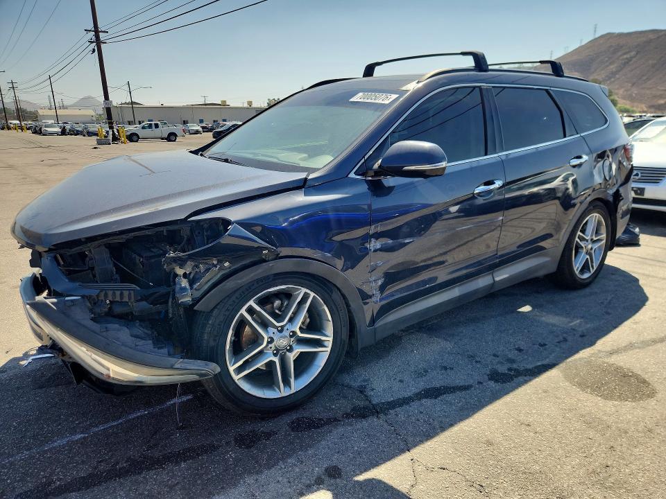 70005076 :رقم المزاد ، KM8SR4HF4HU245950 vin ، 2017 Hyundai Santa Fe مزاد بيع