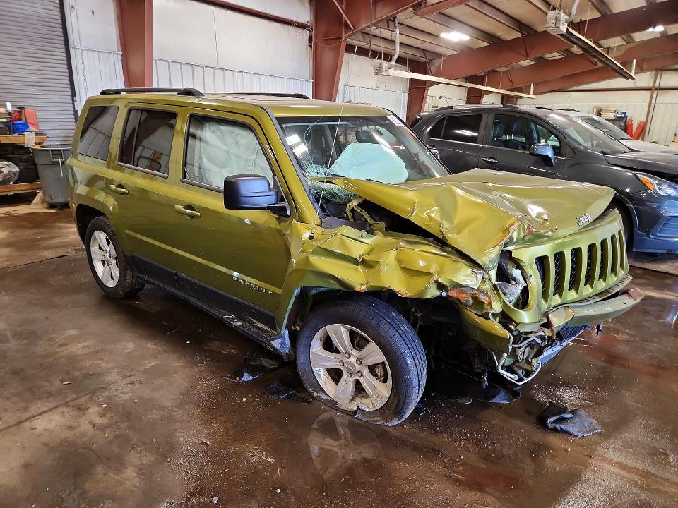 2012 Jeep Patriot მანქანა იყიდება აუქციონზე, vin: 1C4NJPFBXCD586787, აუქციონის ნომერი: 68238086
