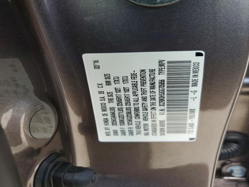 Aukcja sprzedaży 2016 Honda Cr-v, vin: 3CZRM3H53GG705856, numer aukcji: 71194216