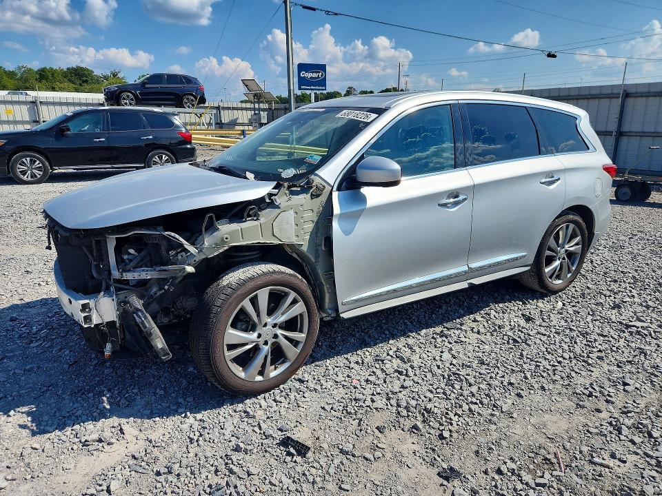 2014 Infiniti Qx60 მანქანა იყიდება აუქციონზე, vin: 5N1AL0MN4EC549378, აუქციონის ნომერი: 68018226