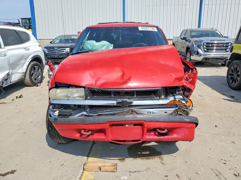 Продаж на аукціоні авто 2000 Chevrolet Blazer, vin: 1GNDT13W3Y2316501, номер лоту: 69507726