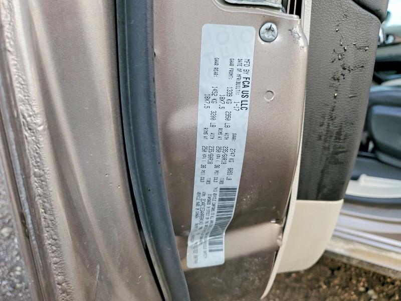 68050066 :رقم المزاد ، 2C4RC1EG4HR684143 vin ، 2017 Chrysler Pacifica مزاد بيع
