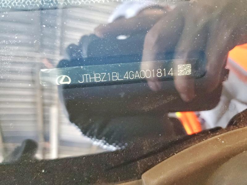 69748876 :رقم المزاد ، JTHBZ1BL4GA001814 vin ، 2016 Lexus Gs 350 مزاد بيع