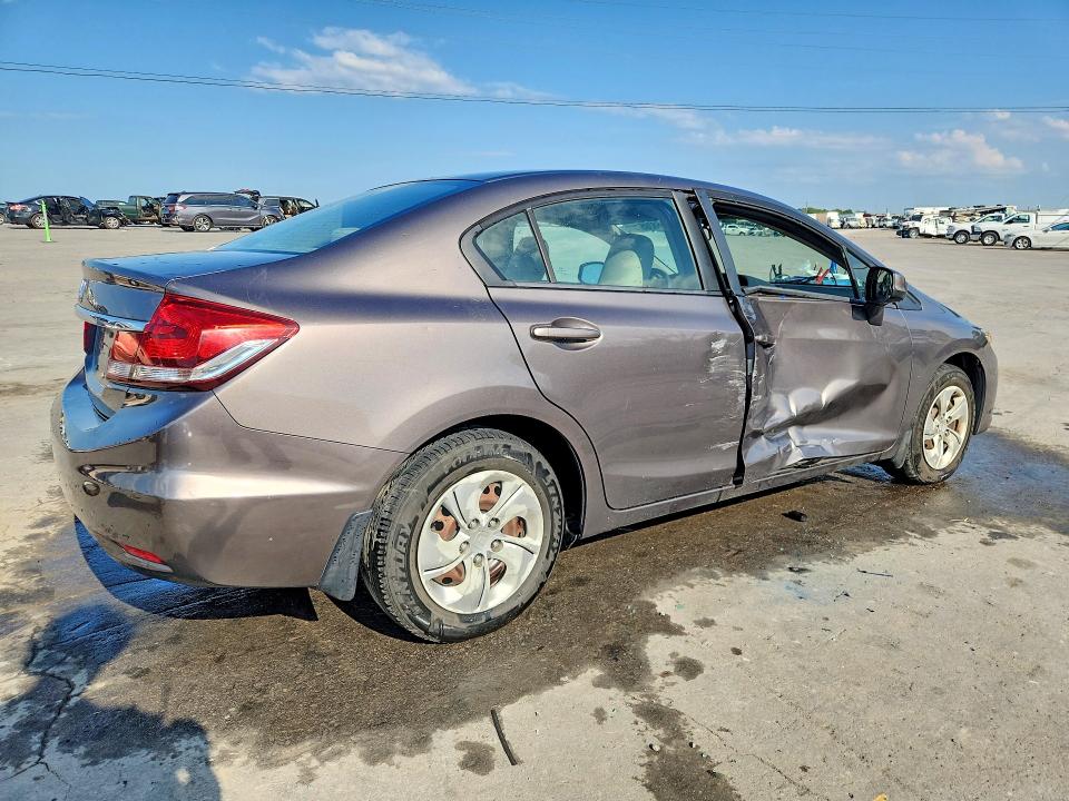 2013 Honda Civic მანქანა იყიდება აუქციონზე, vin: 19XFB2F54DE086316, აუქციონის ნომერი: 68205716
