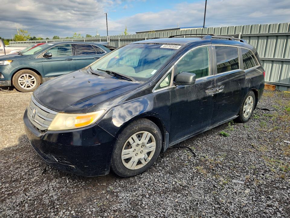 63792556 :رقم المزاد ، 5FNRL5H21CB505844 vin ، 2012 Honda Odyssey مزاد بيع