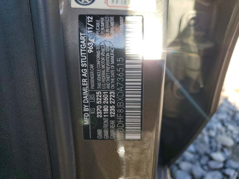 Продаж на аукціоні авто 2013 Mercedes-benz E, vin: WDDHF8JBXDA736515, номер лоту: 69251626