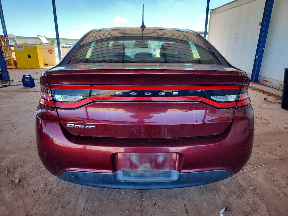 69766046 :رقم المزاد ، 1C3CDFAA5FD337412 vin ، 2015 Dodge Dart مزاد بيع