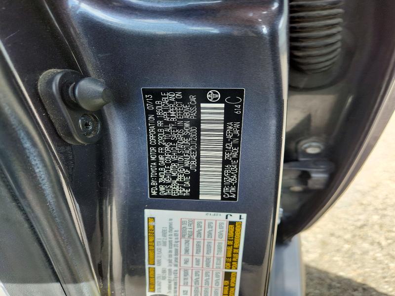 68768406 :رقم المزاد ، JTDBU4EE7DJ123030 vin ، 2013 Toyota Corolla مزاد بيع