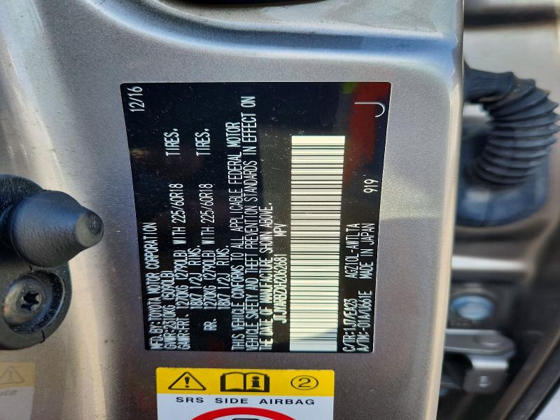 68519226 :رقم المزاد ، JTJYARBZXH2062681 vin ، 2017 Lexus Nx 200t مزاد بيع