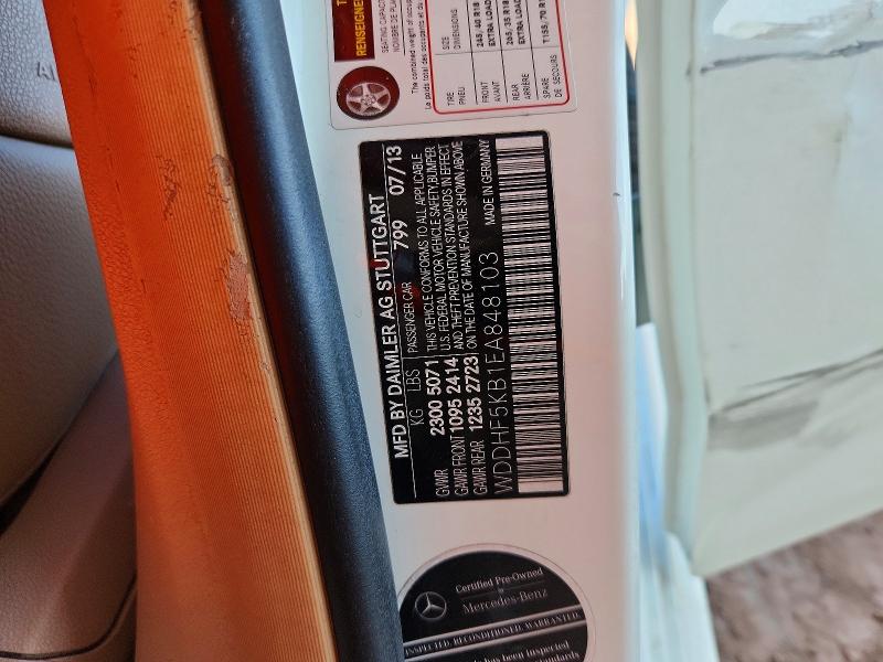 Продаж на аукціоні авто 2014 Mercedes-benz E, vin: WDDHF5KB1EA848103, номер лоту: 67403306