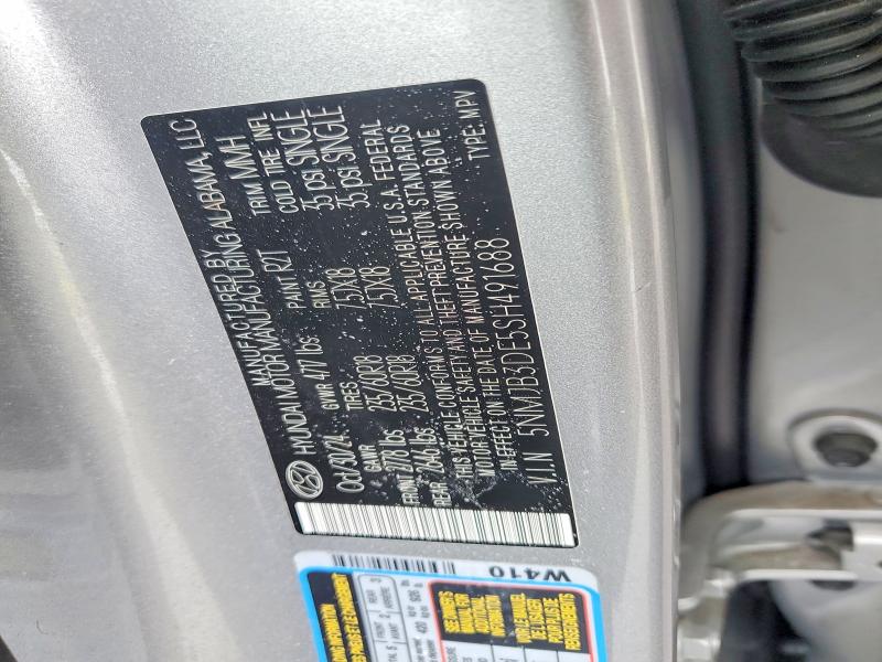 Aukcja sprzedaży 2025 Hyundai Tucson, vin: 5NMJB3DE5SH491688, numer aukcji: 70312726