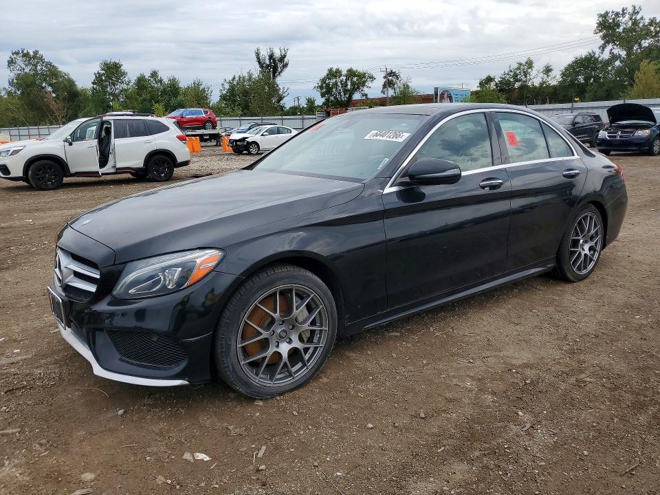 2016 Mercedes-benz C მანქანა იყიდება აუქციონზე, vin: 55SWF4KBXGU098995, აუქციონის ნომერი: 68401266