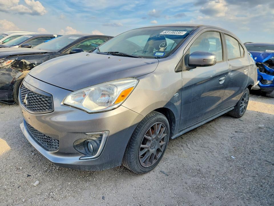 63138236 :رقم المزاد ، ML32F4FJ7LHF12459 vin ، 2020 Mitsubishi Mirage مزاد بيع