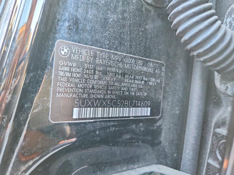 Aukcja sprzedaży 2011 Bmw X3, vin: 5UXWX5C52BL714609, numer aukcji: 67667846