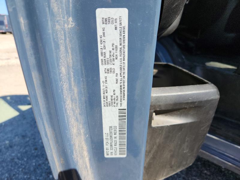 Продажа на аукционе авто 2021 Ram Promaster 3500, vin: 3C6MRVJG5ME587235, номер лота: 68704946