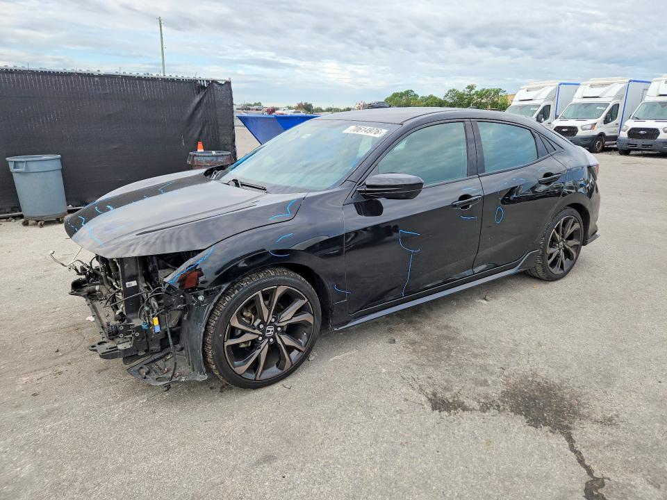 2017 Honda Civic მანქანა იყიდება აუქციონზე, vin: SHHFK7H4XHU232363, აუქციონის ნომერი: 70614976
