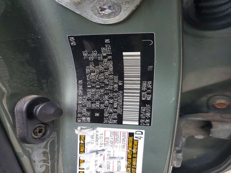 Продажа на аукционе авто 2004 Toyota Highlander, vin: JTEEP21A340056956, номер лота: 70289206