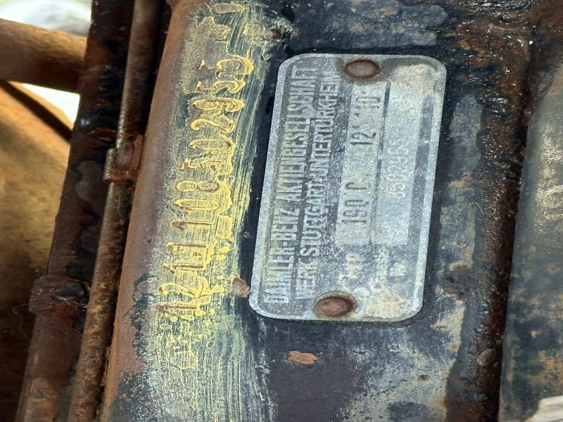 Продаж на аукціоні авто 1959 Mercedes-benz 190, vin: A1211108502272, номер лоту: 59007376