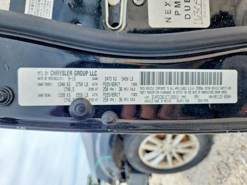 66979566 :رقم المزاد ، 3C4PDCBG1ET126912 vin ، 2014 Dodge Journey مزاد بيع