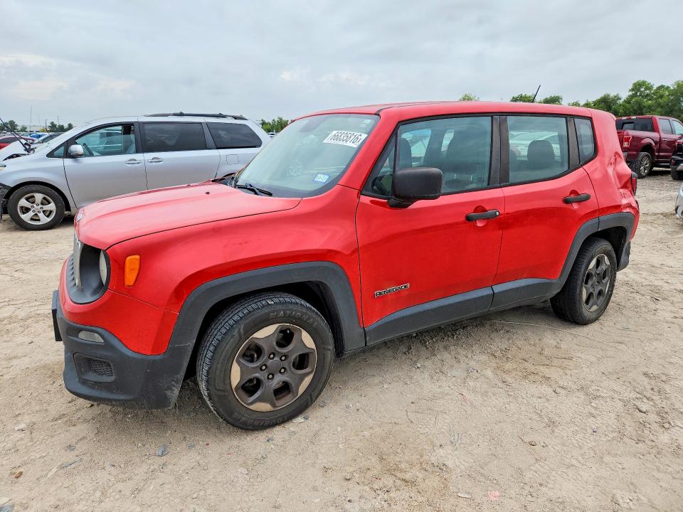 Продажа на аукционе авто 2016 Jeep Renegade, vin: ZACCJAAW6GPC58868, номер лота: 66835816