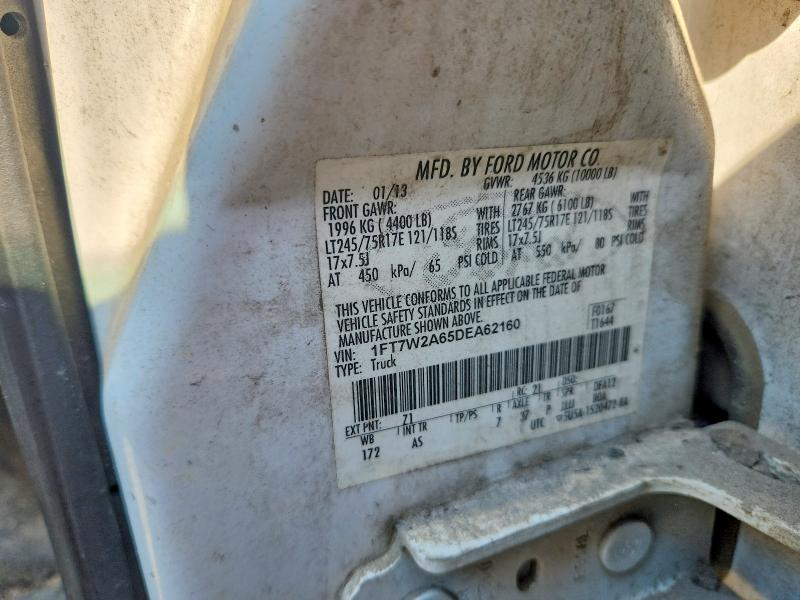 Продажа на аукционе авто 2013 Ford F250, vin: 1FT7W2A65DEA62160, номер лота: 65531526