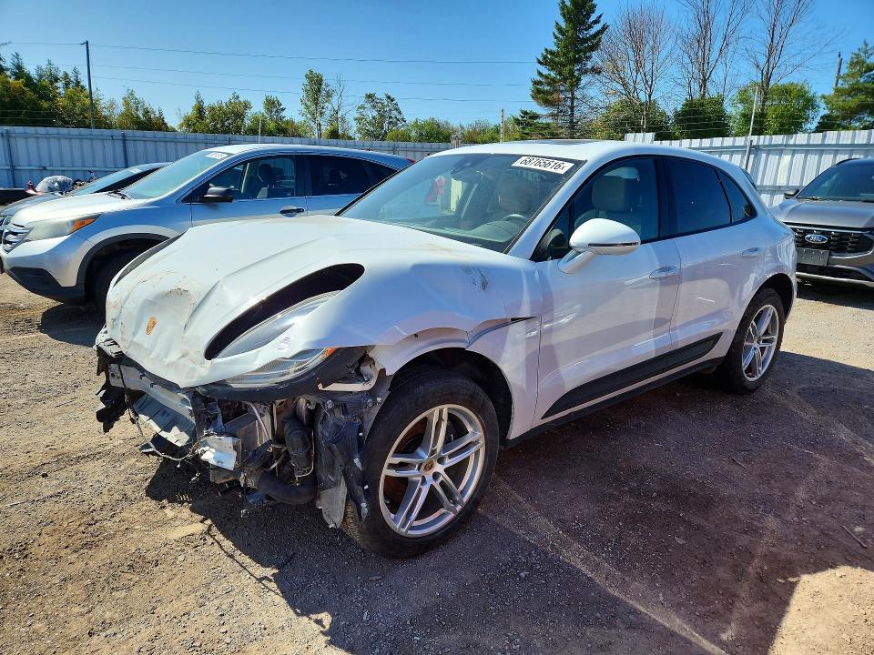 68765616 :رقم المزاد ، WP1AA2A53NLB05708 vin ، 2022 Porsche Macan مزاد بيع