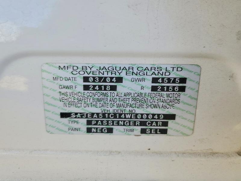 Продаж на аукціоні авто 2004 Jaguar X-type, vin: SAJEA51C14WE00049, номер лоту: 70378356