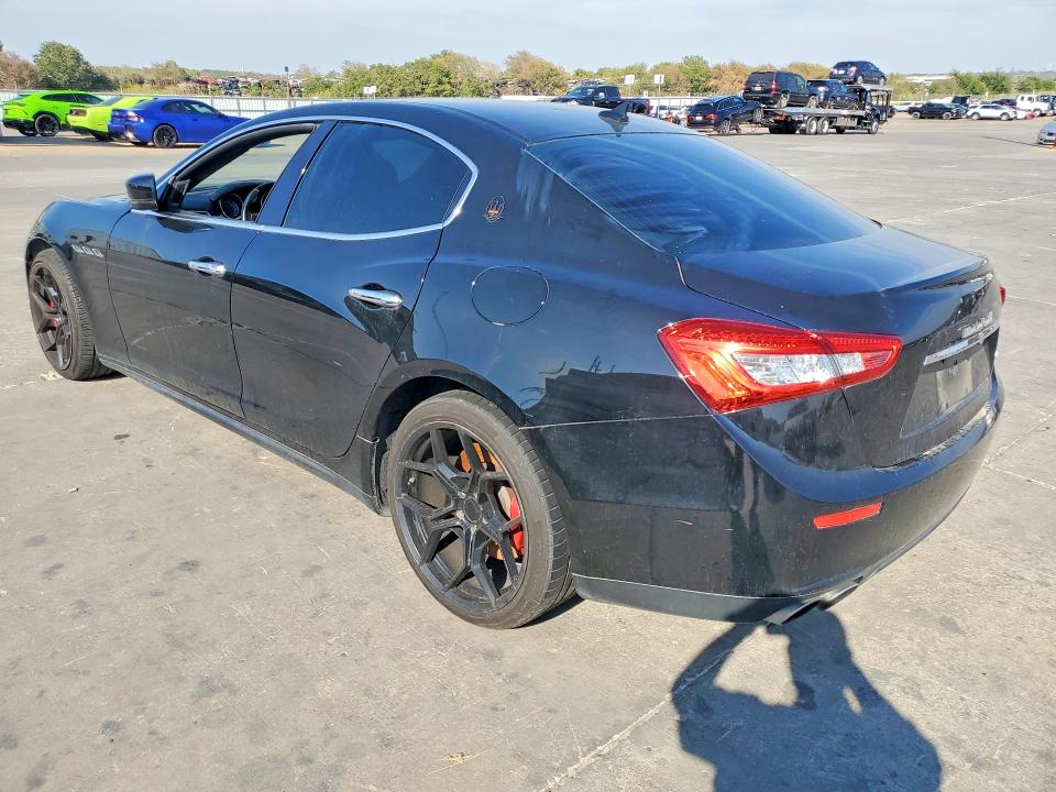 2016 Maserati Ghibli მანქანა იყიდება აუქციონზე, vin: ZAM57RSAXG1173553, აუქციონის ნომერი: 70738156