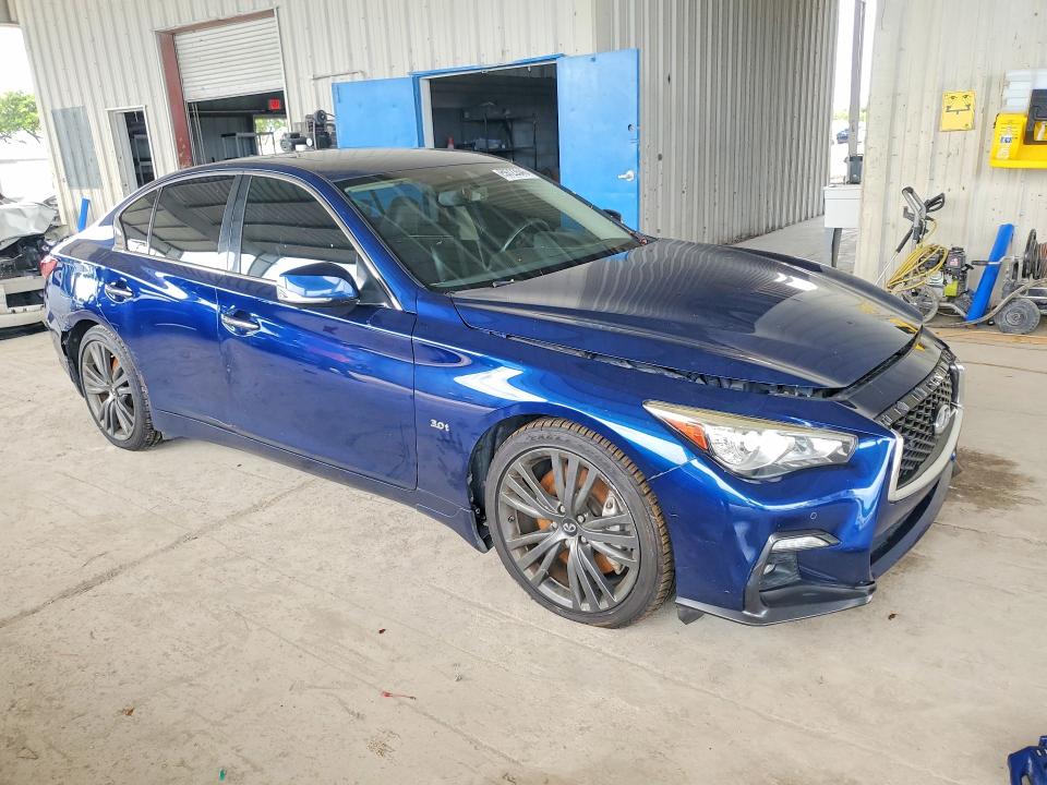 69723546 :رقم المزاد ، JN1EV7AR7JM433048 vin ، 2018 Infiniti Q50 مزاد بيع