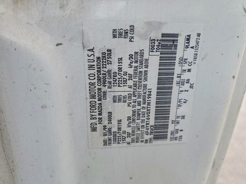 Aukcja sprzedaży 1999 Mazda B3000, vin: 4F4YR16V0XTM19841, numer aukcji: 69805506