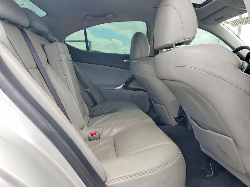 69203406 :رقم المزاد ، JTHBE262362003906 vin ، 2006 Lexus Is مزاد بيع