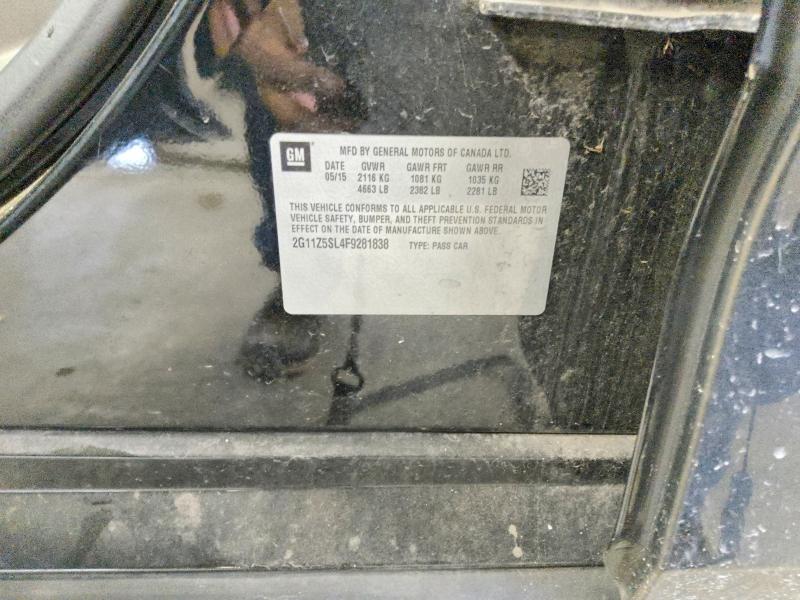 67139416 :رقم المزاد ، 2G11Z5SL4F9281838 vin ، 2015 Chevrolet Impala مزاد بيع