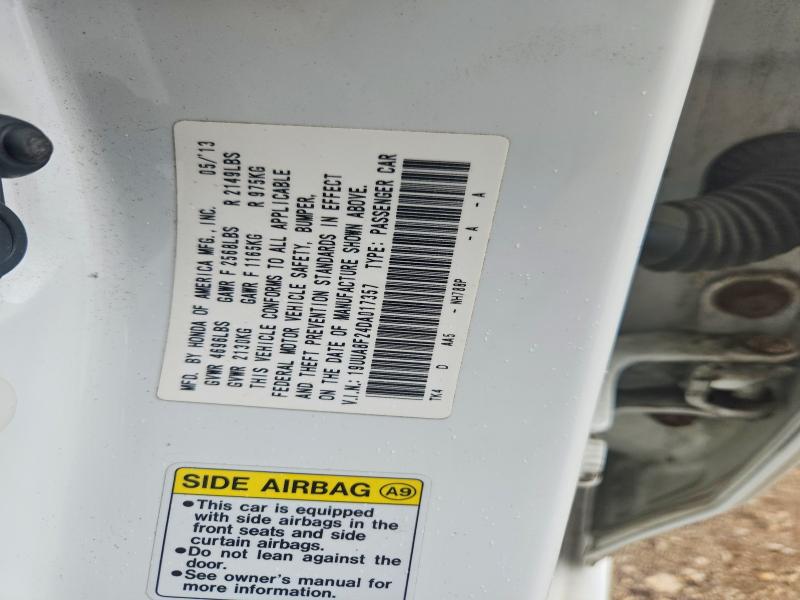 Продаж на аукціоні авто 2013 Acura Tl, vin: 19UUA8F24DA017357, номер лоту: 69683256