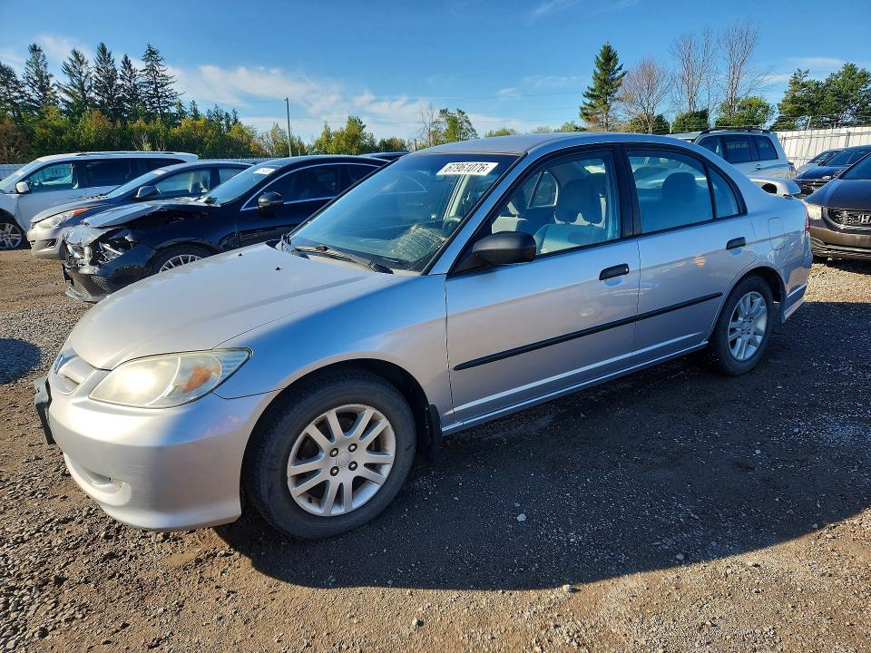 67961076 :رقم المزاد ، 2HGES16375H031855 vin ، 2005 Honda Civic مزاد بيع