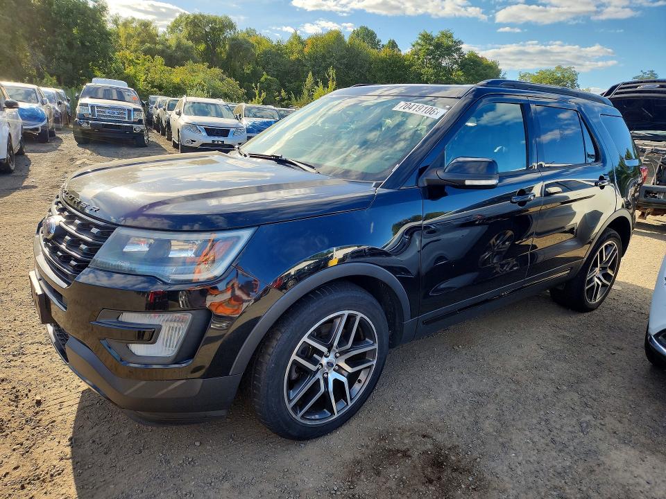 Aukcja sprzedaży 2017 Ford Explorer, vin: 1FM5K8GT7HGA52366, numer aukcji: 70419106