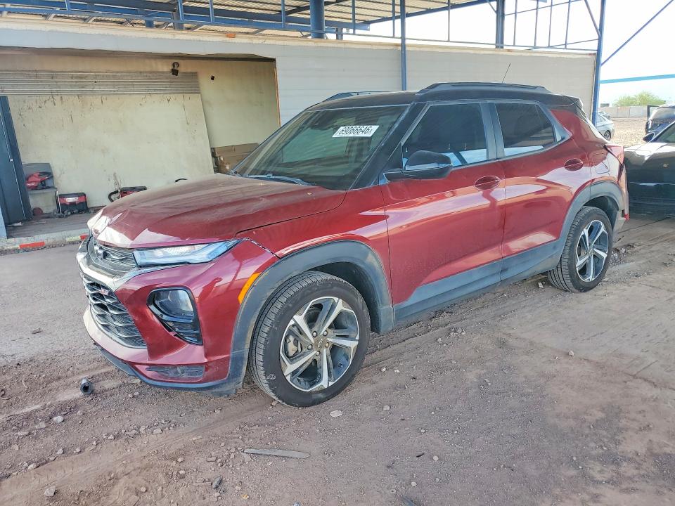 69066646 :رقم المزاد ، KL79MTSL7NB069300 vin ، 2022 Chevrolet Trailblazer مزاد بيع
