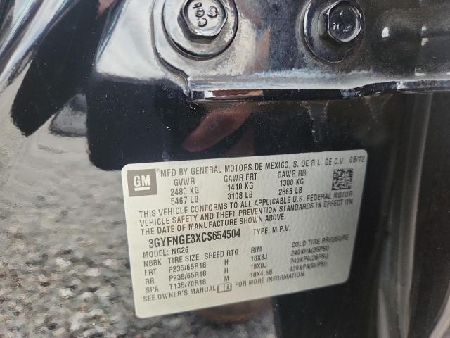 Продаж на аукціоні авто 2012 Cadillac Srx, vin: 3GYFNGE3XCS654504, номер лоту: 68156306