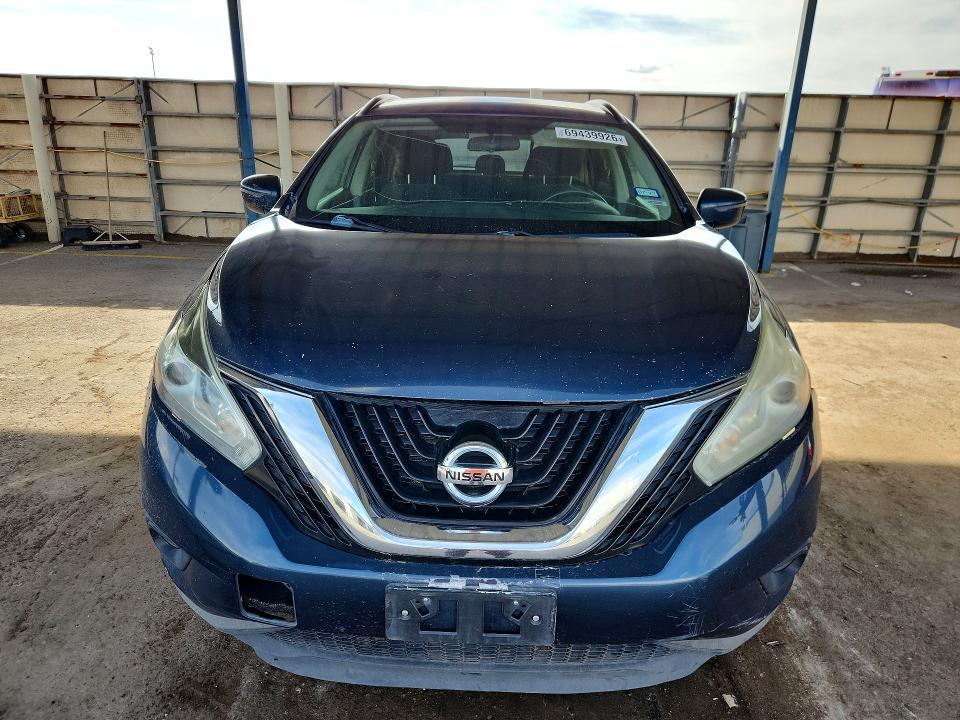 Продажа на аукционе авто 2016 Nissan Murano, vin: 5N1AZ2MH9GN125898, номер лота: 69439926