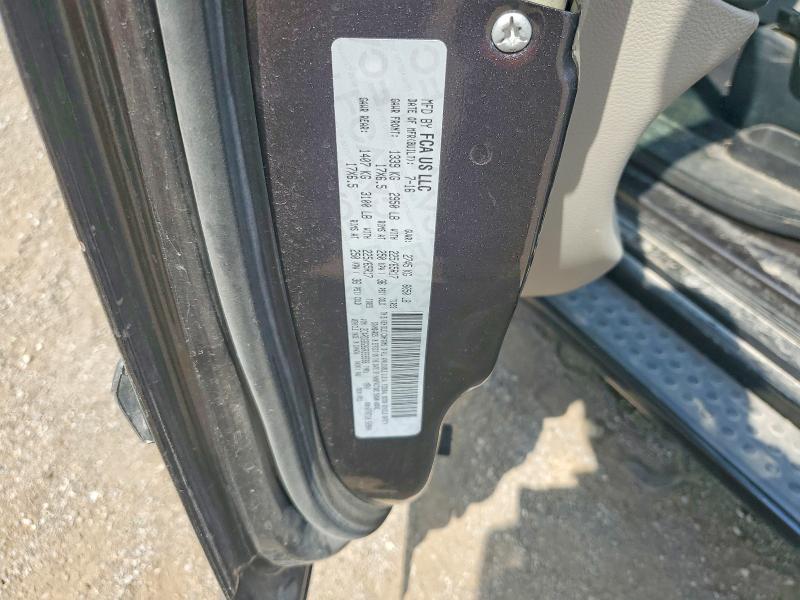 2016 Dodge Grand Caravan მანქანა იყიდება აუქციონზე, vin: 2C4RDGBG9GR359538, აუქციონის ნომერი: 66976406