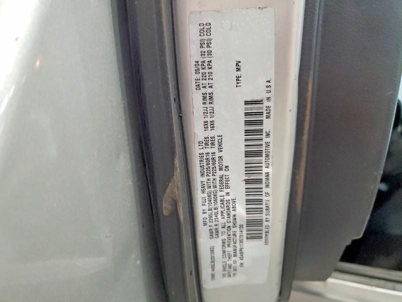 2005 Subaru Legacy მანქანა იყიდება აუქციონზე, vin: 4S4BP61C657314133, აუქციონის ნომერი: 67820186