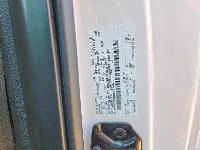 Продаж на аукціоні авто 2017 Ford F150, vin: 1FTMF1C83HKC72484, номер лоту: 70142326